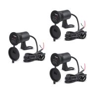 Sett med 3 12V motorsykkel USB-uttak Lumitecs US4