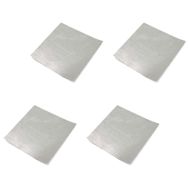 Sett med 4 varmebeskyttende film selvklebende for motorsykkel varmebeskyttelse Zaddox 50x25cm