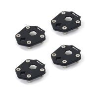 Sett med 4 fotforlengere for sidestativ egnet for Royal Enfield Himalayan 17-24 sidestativ platestøtteforlengelse Motoguard FV10