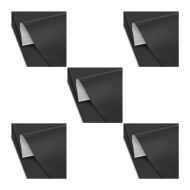 Sett med 5 motorsykkelsetetrekk i imitert skinn karbonlook XL 140x100 cm setetrekk