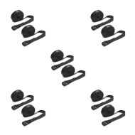 Sett med 5 motorsykkel festestropper sett ConStands surrestropper 200cm 2 stk i svart