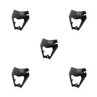 Sett med 5 lampemasker egnet for KTM EXC / EXC-F Enduro 2017-2021 Xdure PQ4 frontlysmaske svart