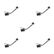 Sett med 5 adaptere H4 til H13 for frontlykter egnet for Harley Davidson Craftride