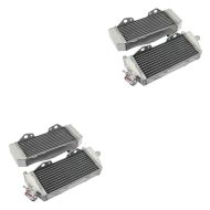 2x kjøler radiator egnet for Kawasaki KX 125 03-08 høyre venstre (par)