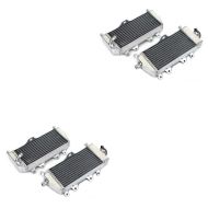 2x kjøler radiator egnet for Yamaha YZ 125 05-19 høyre venstre (par)