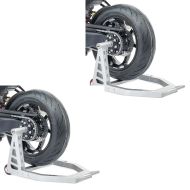 2x enarms bakre reparasjonsstativ egnet for Triumph Speed Triple 1200 RS 21-24 Constands SC1 motorsykkelstativ i aluminium