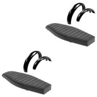 2x flatbenksete VS1 Craftride egnet for Simson S51 / S50 / S70 + frontskjerm + bakskjerm svart