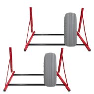 Sett med 2 bildekk vegghylleholder Divit WH45 hjul hengende hylle opp til 135 kg