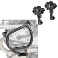 2x LED-tåkelys S22X + crashbar egnet for BMW R 1150 GS 00-04