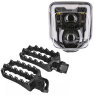 Fotstøtter egnet for Husqvarna 701 Enduro 16-24 + LED frontlykter