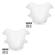 2x frontlysbeskyttelse egnet for Yamaha Tenere 700 19-24 beskyttelsesglassdeksel Lumitecs SS17