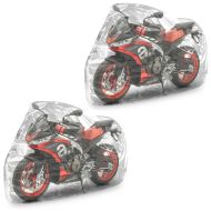 2x motorsykkelpresenning Moto Guard XL gjennomsiktig deksel