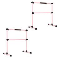 2x Ballet Barre Fitness Cranit BB1 Ballet Bar Frittstående