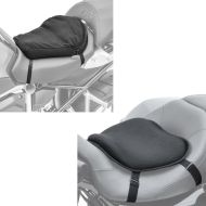 Sett: Gel setepute L komfortpute universal i sort + luftpute Air M komfortsetepute i svart