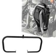 Sett med ventilerte benskjold + crashbars egnet for Harley Davidson Touring-modeller 14-23 Craftride svart