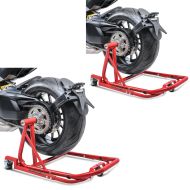 2x manøvreringshjelp egnet for Ducati Diavel / S 11-22 monteringsstativ single mover rød økonomisett