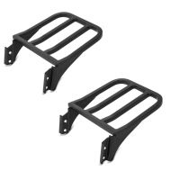 2x bagasjehylle egnet for Harley Davidson Sportster, Dyna, Softail svart Craftride sparesett