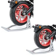 2x reparasjonsstativ bakhjul ConStands Superlight Racing sølv sparesett