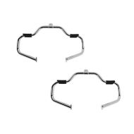 2x crashbars egnet for Harley Davidson Touring 97-08 Craftride Mustache krom sparesett