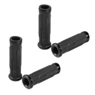 2x styrehåndtak Zaddox 6X - 22mm svart økonomisett