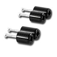 2x kollisjonsputer egnet for Honda CB 600 Hornet/CBF 600 98-07 karbonsparesett