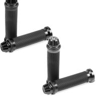 Sett: styrehåndtak 2X 22mm svart + styrehåndtak 2X 22mm titan