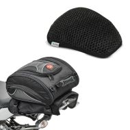 Sett: Bakbag X20 Vario bagasjebag bagasje bag 14-20 liter i sort + setepute Cool-Dry Mesh Comfort S