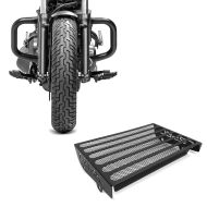 Sett: crashbar egnet for Honda Rebel 500 CMX 17-24 motor Craftride + radiatordeksel egnet for Honda Rebel 500 CMX 17-24 radiatorgrill Zaddox KG1