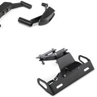 Sett: kollisjonsputer egnet for Kawasaki Z 900 17-24 kollisjonsputer Motoguard RSC1 svart + skiltholder egnet for Kawasaki Z 900 17-24 skiltholder Zaddox NH1