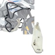 Sett: Crash bar XL sett egnet for BMW F 850 GS / F 750 GS 18-23 topp og bunn crash bars + adapterplate for ConStands Power BMW F 750 GS 18-23