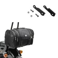 Bakpose egnet for Yamaha XV 950 / R bagasjerull Craftride RB1 24-30Ltr + indikator flytting egnet for Yamaha