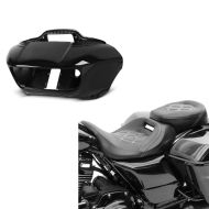 Set: Frontverkleidung Innen-Aussen für Harley Road Glide, Special, Ultra 15-20 schwarz Craftride + Sitzbank für Harley Road Glide Special 15-21 Craftride RH3 schwarz-rot_1