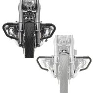 Sett: Crash bar Bart egnet for BMW R 18 / Classic 20-24 motorbeskyttelsesstang 38mm Craftride MV5 svart + Crash bar Bart egnet for BMW R 18 / Classic 20-24 motorbeskyttelsesstang 32mm Craftride MV3 svart