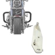 Sett: Crash bar egnet for Honda Rebel 1100 CMX 21-24 motorbeskyttelsesstang Craftride PM3 + adapterplate for ConStands Power Honda Rebel 1100 CMX 21-24