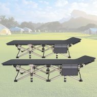 2x feltseng Tourtecs FB26 solseng sammenleggbar campingseng svart sparesett