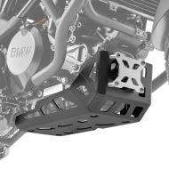 Motorbeskyttelse egnet for BMW G 310 GS 17-24 Motoguard XU1 undervognsbeskyttelse aluminium svart