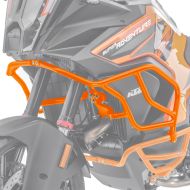 Kåpebeskyttelsesstang X21 egnet for KTM 1290 Super Adventure R / S 21-24 tankbeskyttelsesstang topp oransje