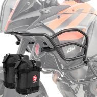 Sett med kåpebeskyttere + vesker X21 egnet for KTM 1290 Super Adventure R / S / T 2017-2020 Motoguard svart