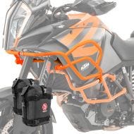 Sett med kåpebeskyttere + vesker XL X21 egnet for KTM 1050 Adventure 15-16 Motoguard oransje