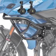Sett med kåpebeskyttere + frontlykt XL egnet for Triumph Tiger Sport 660 22-24 Motoguard svart