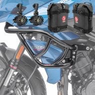 Sett med kåpebeskyttere + frontlykt XL egnet for Triumph Tiger Sport 660 22-24 + vesker svart