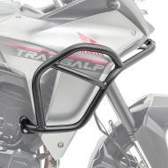 Crash bar egnet for Honda Transalp XL 750 23-24 Tank beskyttelse bar Motoguard HG14 svart