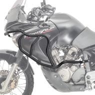 Crash bar egnet for Honda Transalp XL 650 V 00-07 Tank beskyttelse bar Motoguard HG12 svart