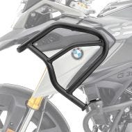 Crash bar egnet for BMW G 310 GS 17-24 tank beskyttelse bar Motoguard HG17 svart