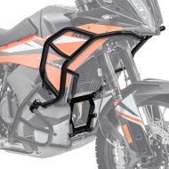 Crash bar egnet for KTM 790 / 890 Adventure / R 23-24 tank beskyttelse bar Motoguard HG18 svart