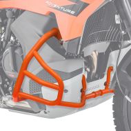 Crash bar egnet for KTM 790 / 890 Adventure / R 23-24 Motor beskyttelse bar Motoguard SG32 oransje