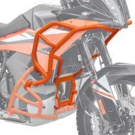 Crash bar egnet for KTM 790 / 890 Adventure / R 23-24 tank beskyttelse bar Motoguard HG18 oransje