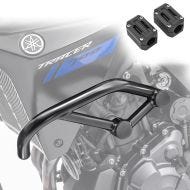 Sett med kollisjonsbøyler + beskytter egnet for Yamaha MT-07 Tracer 700 16-20 Motoguard kollisjonsbøyler