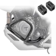 Sett med kollisjonsbøyler + beskytter egnet for Triumph Tiger 1200 GT / Pro 22-24 motorbeskyttelse Motoguard MK2