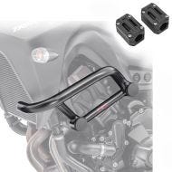 Sett med kollisjonsbøyler + beskytter egnet for Yamaha MT-09 13-16 / Tracer 900 15-20 motorbeskyttelse Motoguard SG22